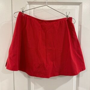 Los Angeles Apparel Red Mini Skort